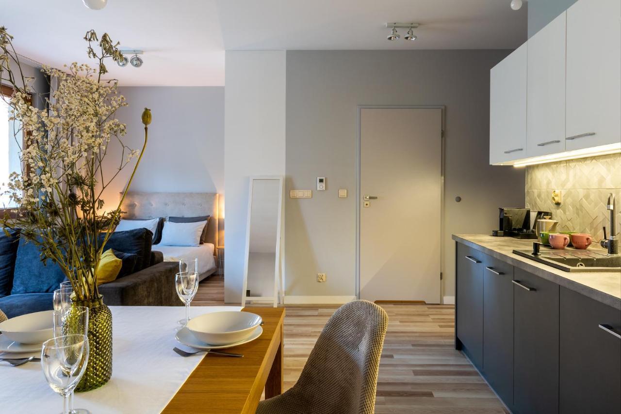Apartamenty-Wroc Ostrow Tumski Breslavia Esterno foto