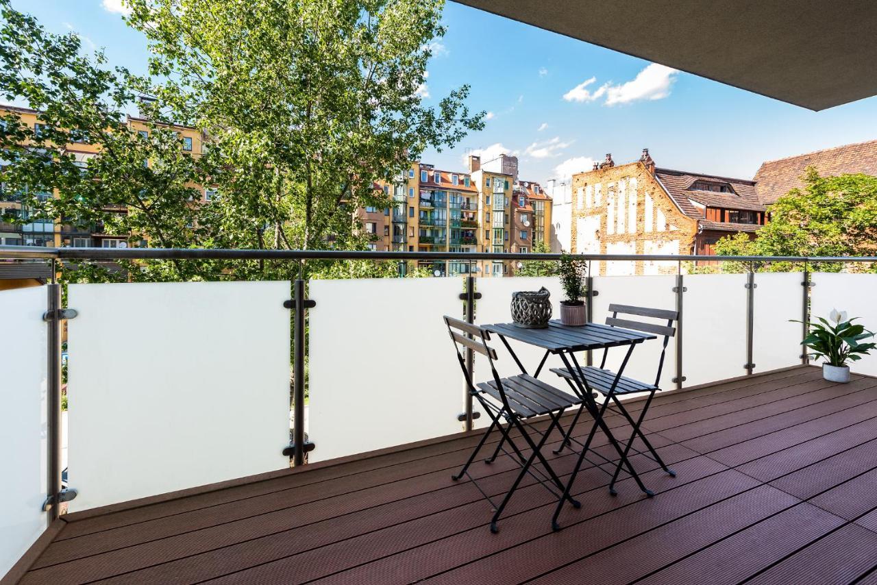 Apartamenty-Wroc Ostrow Tumski Breslavia Esterno foto